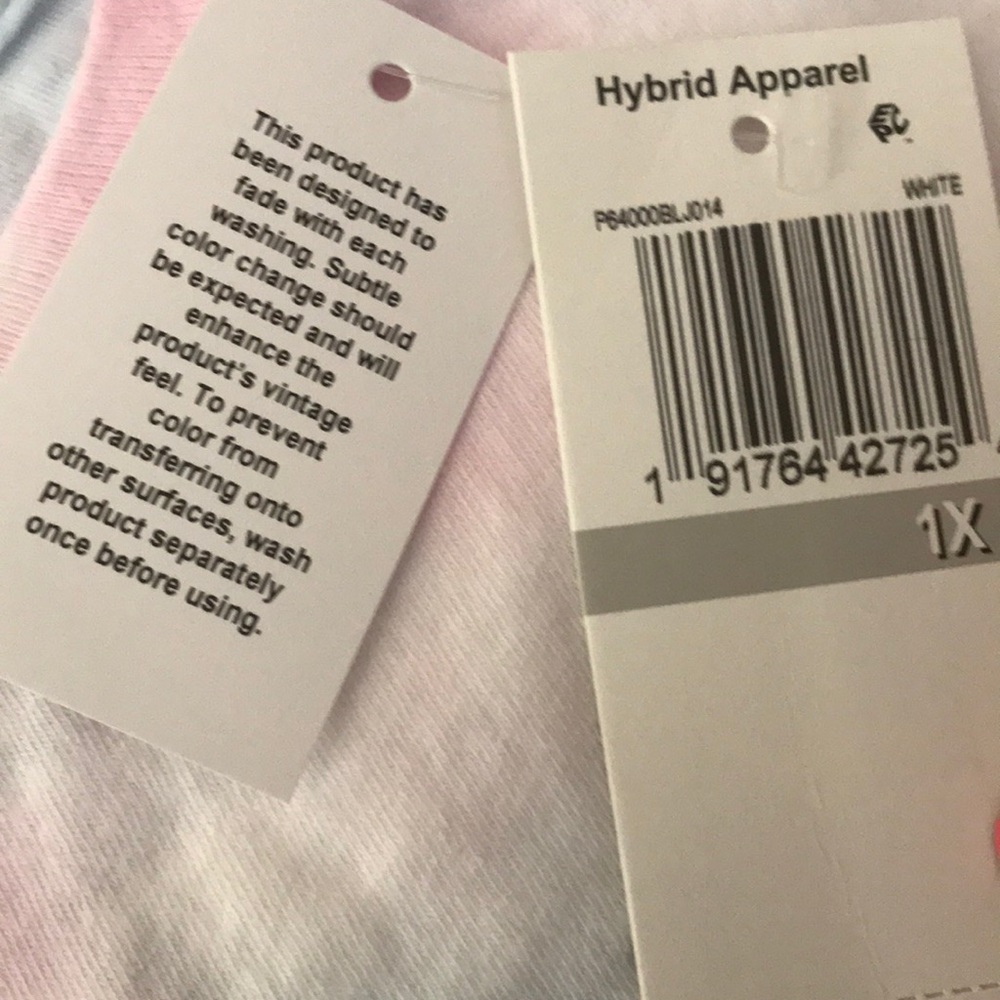 Last 1 - NEW GRAPHIC Blondie tie dyed plus size top - Picture 8 of 8